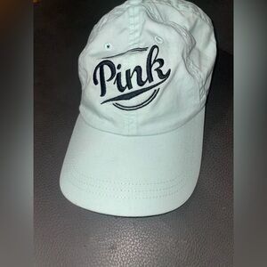 Victoria’s Secret PINK Baseball Cap
One Size – Light Aqua Blue
